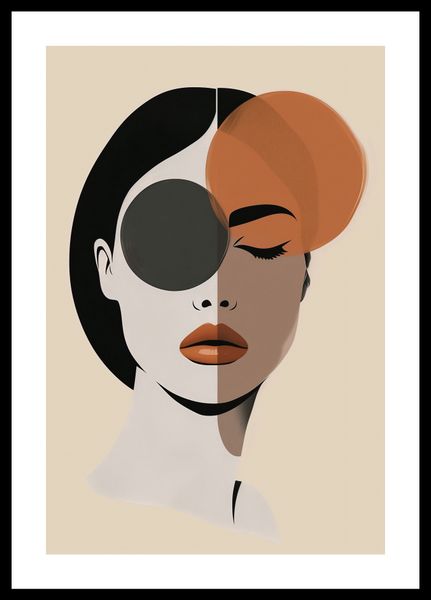 Plakat 30x45cm Dwie Strony Piękna zdjęcie 3