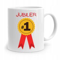 Dla Jubilera Kubek Na Prezent Jubiler Numer Jeden Z Nadrukiem Ze Zdjęciem