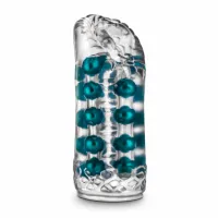 m for men super stroker przezroczysta maszyna intymna 14 cm