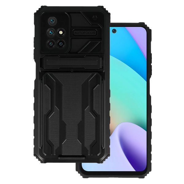 Tel Protect Combo Case do Xiaomi Redmi 10 Czarny zdjęcie 1