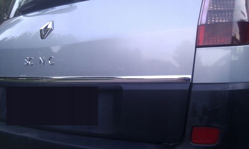 Renault SCENIC II 2 GRAND - LISTWA CHROM na Klapę na Arena.pl