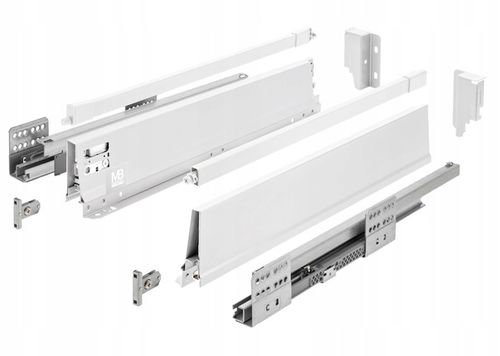 SZUFLADA GTV MODERN BOX PRO WYSOKA H199 L500 CICHY DOMYK WYSUW BIAŁA na Arena.pl