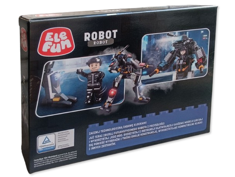 Klocki Elefun - Robot 8821 - 205 elementów zdjęcie 2