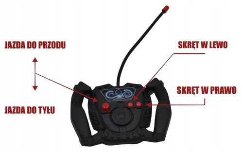 ZDALNIE STEROWANY TRAKTOR Z WYWROTKĄ ZABAWKA DLA DZIECI PREZENT AKUMULATOR na Arena.pl