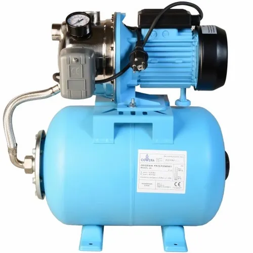 HYDROFOR 24L ZBIORNIK DO WODY POMPA HYDROFOROWA JS 1100 PEŁEN ZESTAW COVERA na Arena.pl