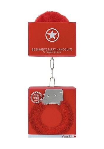 beginner""s handcuffs furry - red na Arena.pl