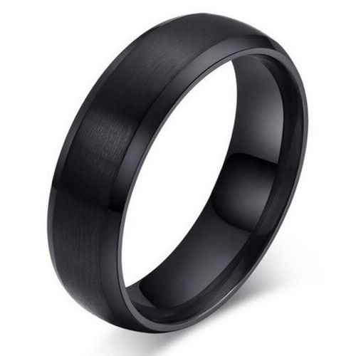 CZARNA FAZOWANA OBRĄCZKA, STAL CHIRURGICZNA r.30 na Arena.pl