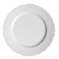 TALERZ OBIADOWY PŁYTKI DUŻY ROCOCO 26 CM 0001 ĆMIELÓW GATUNEK 1