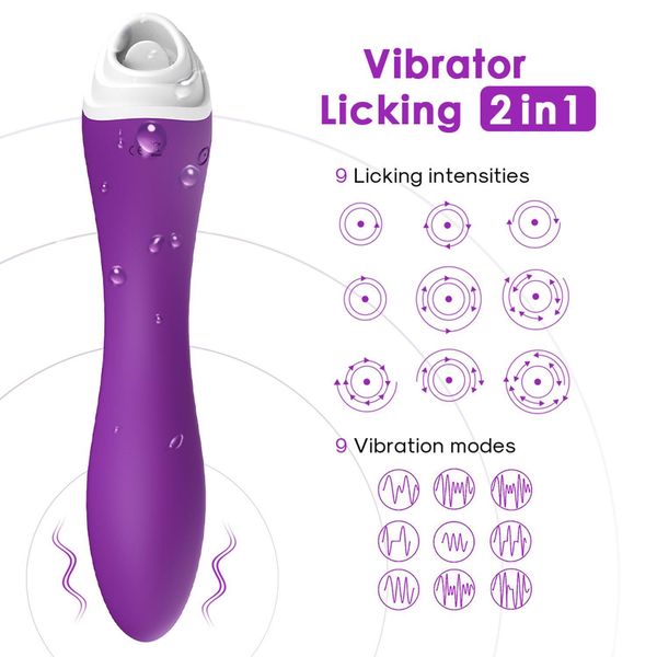 Wibrator Punktu G Masażer Łechtaczki 19Cm 9 Trybów zdjęcie 5
