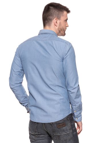WRANGLER LS 1PKT BUTTON DOWN MID INDIGO W5883OU8E L na Arena.pl
