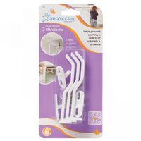 Dreambaby Zamek ultra - zabezpieczenie do szafek, szuflad 3 sztuki