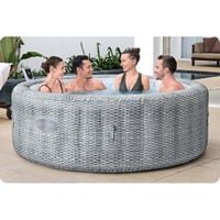 dmuchane spa lay-z bali grey dla 6 osób - relaks w domowym zaciszu