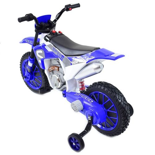 MOTOR ENDURO - MIĘKKIE KOŁA, AMORTYZATOR, 12V, WALIZKA XMX616 na Arena.pl