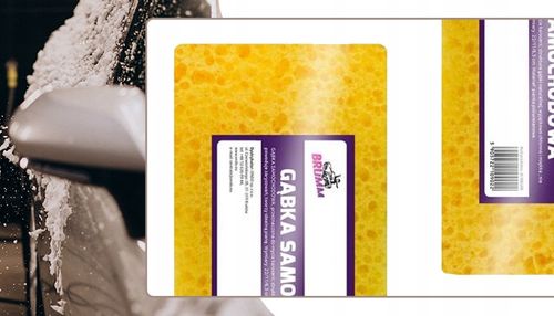 GĄBKA DO MYCIA SAMOCHODU BRUMM DUŻA MIĘKKA na Arena.pl