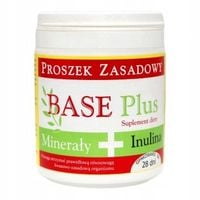 Proszek Zasadowy Inulina Base Plus 200 g Oczyszczenie bez Cukru Laktozy