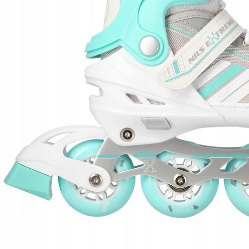 NILS 2w1 Łyżworolki Rolki Regulowane Łyżwy Hokejowe Damskie na Arena.pl