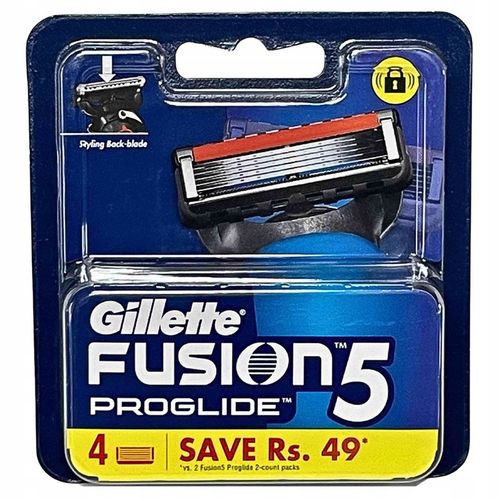 Gillette Fusion5 Proglide wkłady 4 sztuki +GRATIS na Arena.pl