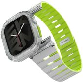 pasek+etui skinarma gemini do apple      watch 42mm niteglow
