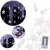 Kurtyna świetlna wiszące gwiazdki LED PILOT IP44