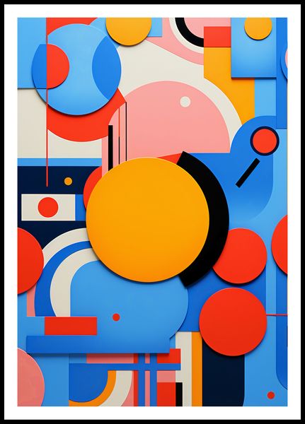 Plakat 68x98cm Kalejdoskop Emocji zdjęcie 3