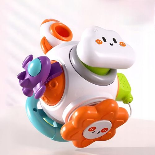 INTERAKTYWNA KOSTKA SENSORYCZNA MONTESSORI EDUKACYJNA RUCHOMA MANIPULACYJNA na Arena.pl