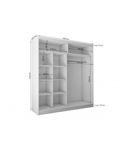 Szafa przesuwna Grab 200 na Arena.pl