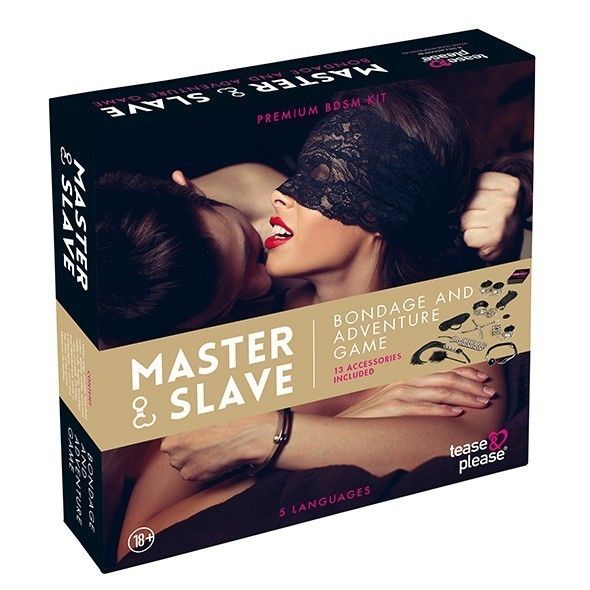 Master & Slave Bondage Game Beige zdjęcie 1