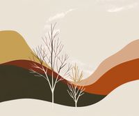 Plakat 60x50cm Pustynia Widzi