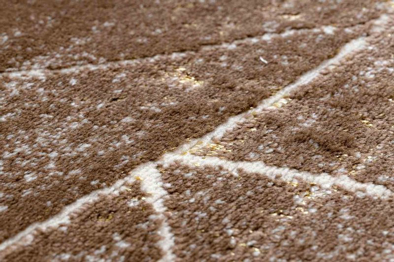 RUG/LU/TREX/MARBLE/BEIGE+BROWN/140x190 zdjęcie 5