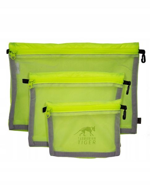 TT MESH POCKET SET SAFETY YELLOW Tasmanian pouch zdjęcie 1
