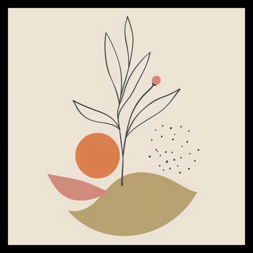 Plakat 30x30cm Subtelna Naturaleza na Arena.pl