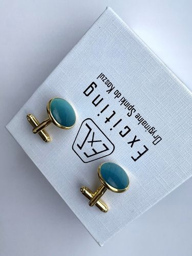 Spinki do mankietów EXC Bolid Wyścigówka Formuła 1 Gokart Srebrna Strzała na Arena.pl