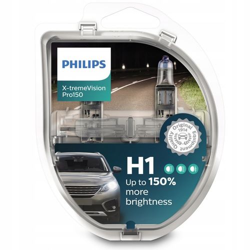 Philips Żarówki H1 X-Treme Vision Pro150 +150% na Arena.pl