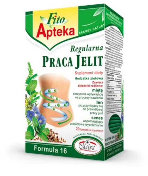 MALWA Fun Regular Praca Jelit 20tb x 1,5g zdjęcie 1