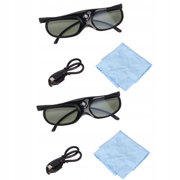 2X DLP LINK RZUTNIK MULTIMEDIALNY 3D OKULARY zdjęcie 7