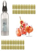 Saturator do wody Sodowej iSi Twist'n Sparkle + 56 naboi CO2