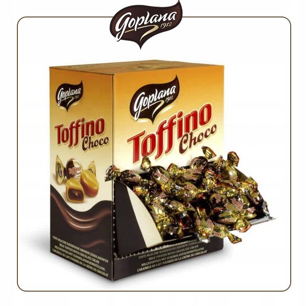 Goplana Toffino Cukierki Czekoladowe Toffi 2,5 kg zdjęcie 5