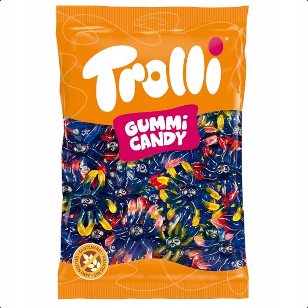 Żelki Trolli 1000 g Kałamarnice zdjęcie 1