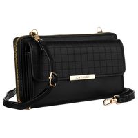 elegancka mini torebka-portfel na długim, doczepianym pasku - 4u cavaldi