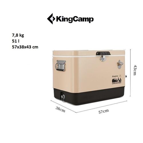 lodówka king camp cooler box 51 litrów na Arena.pl