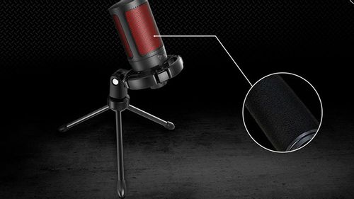 Mikrofon Pojemnościowy Gamingowy Studyjny USB statyw SAVIO SONAR PRO 01 na Arena.pl