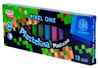 Plastelina Pixel One, 12 Kolorów