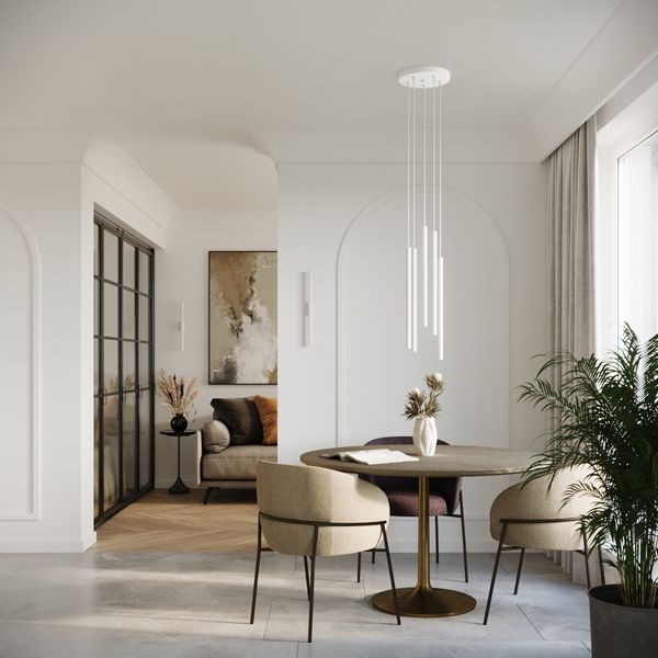 Lampa wisząca PASTELO 2 biała zdjęcie 7