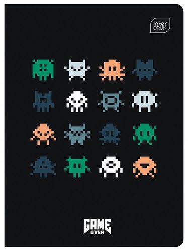 4X ZESZYT A5 32 KARTKI KRATKA MARGINES DLA CHŁOPCA na Arena.pl