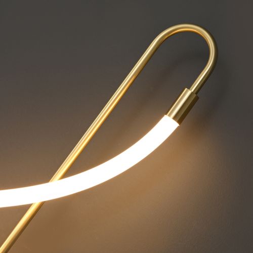 Lampa ścienna ESSA złota 90 cm na Arena.pl