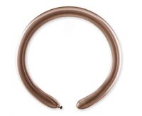 Balony lateksowe do modelowania rurki modeliny shiny różowe złoto, 10 szt.