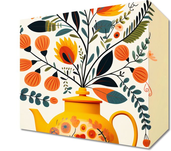 Obraz 20x20cm Bujna Herbata zdjęcie 1