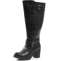 UŻYWANY Kozaki damskie GABYLOU Chrystel 41 26,13cm szeroka cholewka