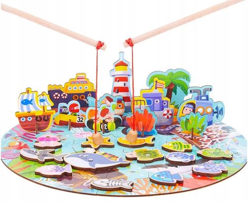 rybki do łowienia puzzle zkb-903 na Arena.pl