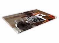 SZKLANA DESKA KUCHENNA 40x30 293b Młynek i kawa